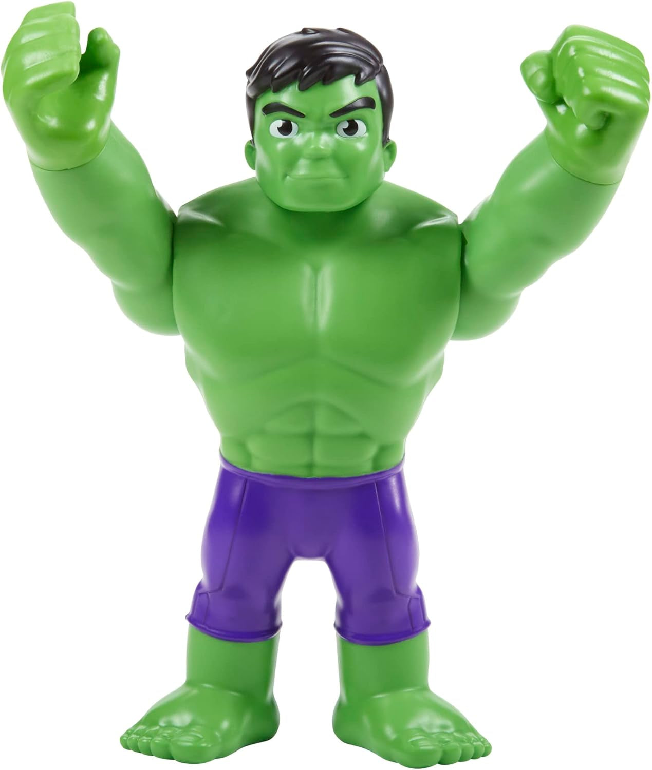 Marvel Spidey i jego niesamowici przyjaciele i jego niezwykli przyjaciele gigantyczna figurka bohatera 22 cm Hulk zabawka dla dzieci od 3 lat jeden rozmiar Figurki Naty Shop