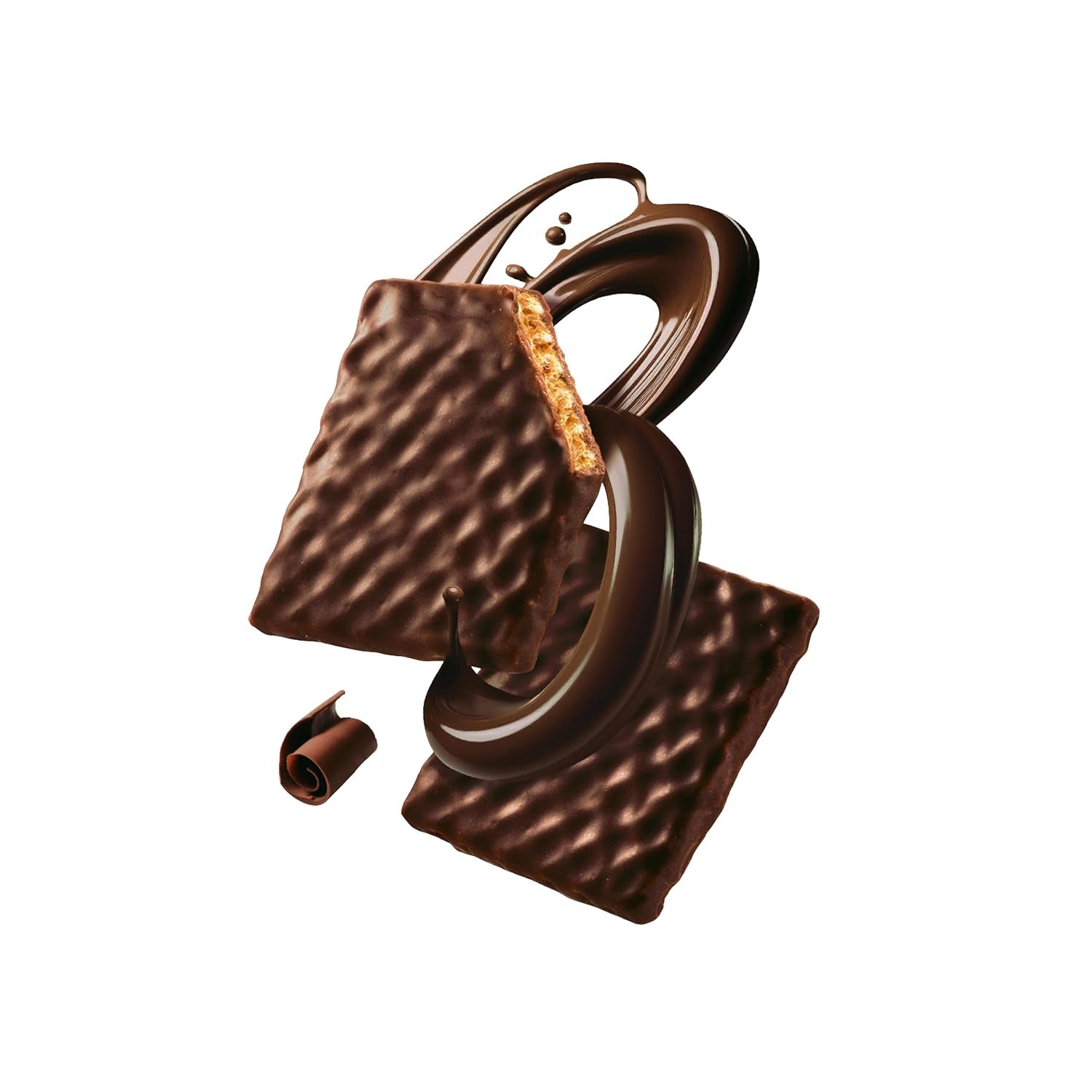 BAHLSEN Edelherb wafle czekoladowe - Wafelek czekoladowy Edelherb (1 x 97 g)