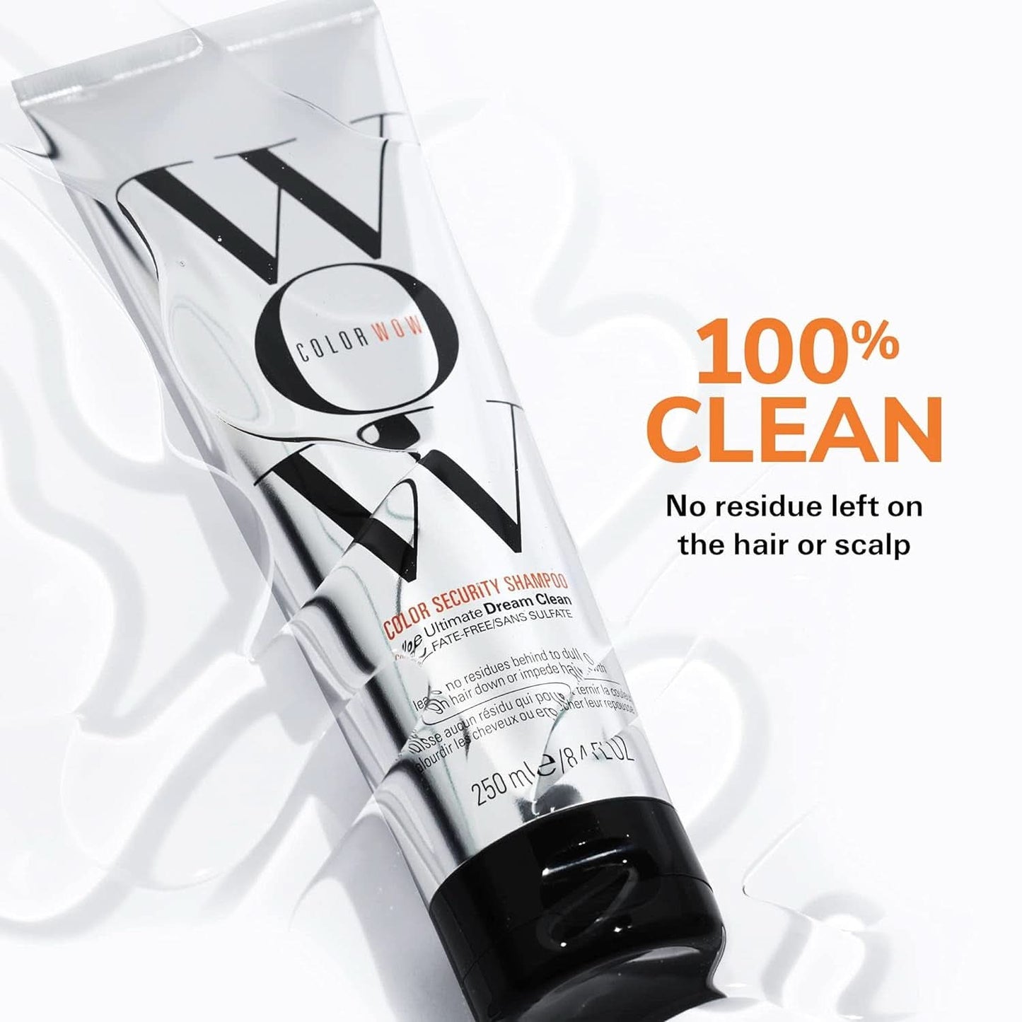 Wow Color Shampoo, bezsilikonowy i niezawierający siarczanów szampon do pielęgnacji koloru do włosów farbowanych, 250 ml Pod prysznic i do kąpieli Naty Shop