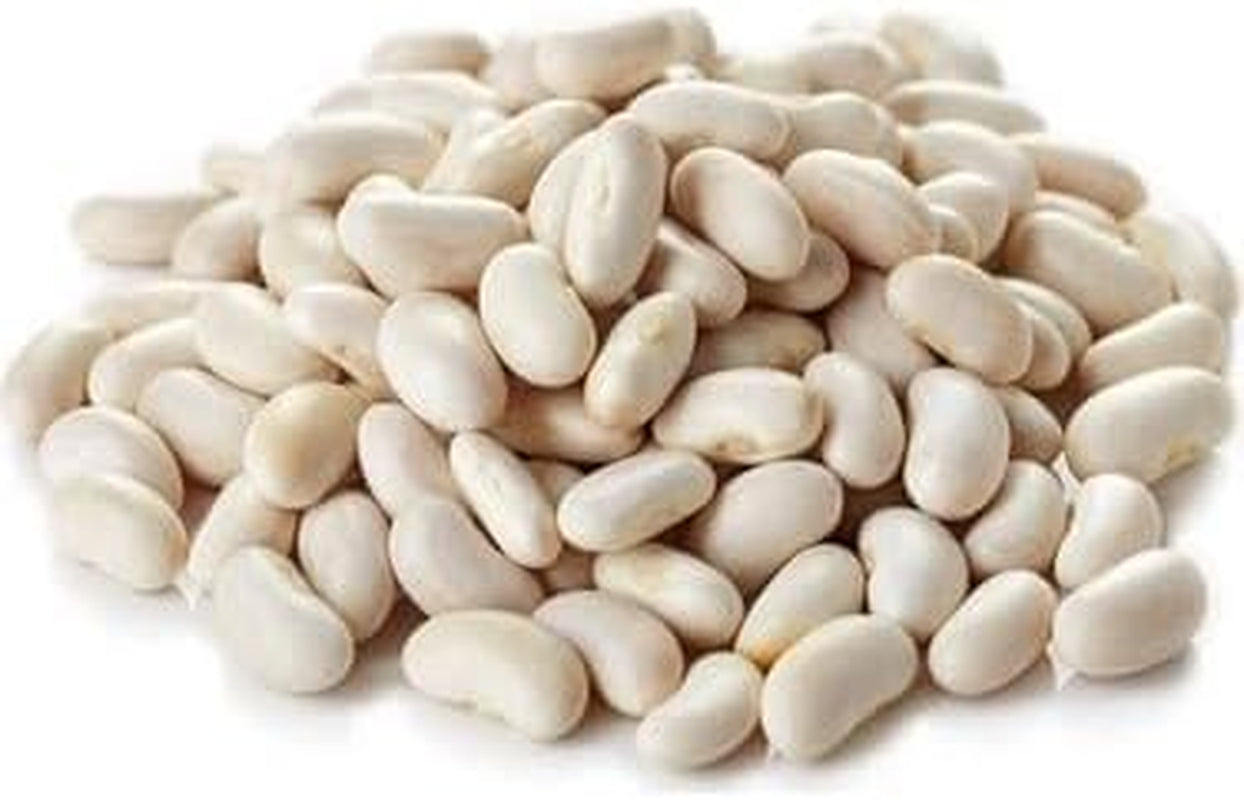 Seba Garden Biała Fasola 1kg – (Kuru Fasulye), suszona fasola turecka premium, bogata w białko i błonnik, w całości naturalna i wegańska – idealna do gulaszu, zup, zapiekanek