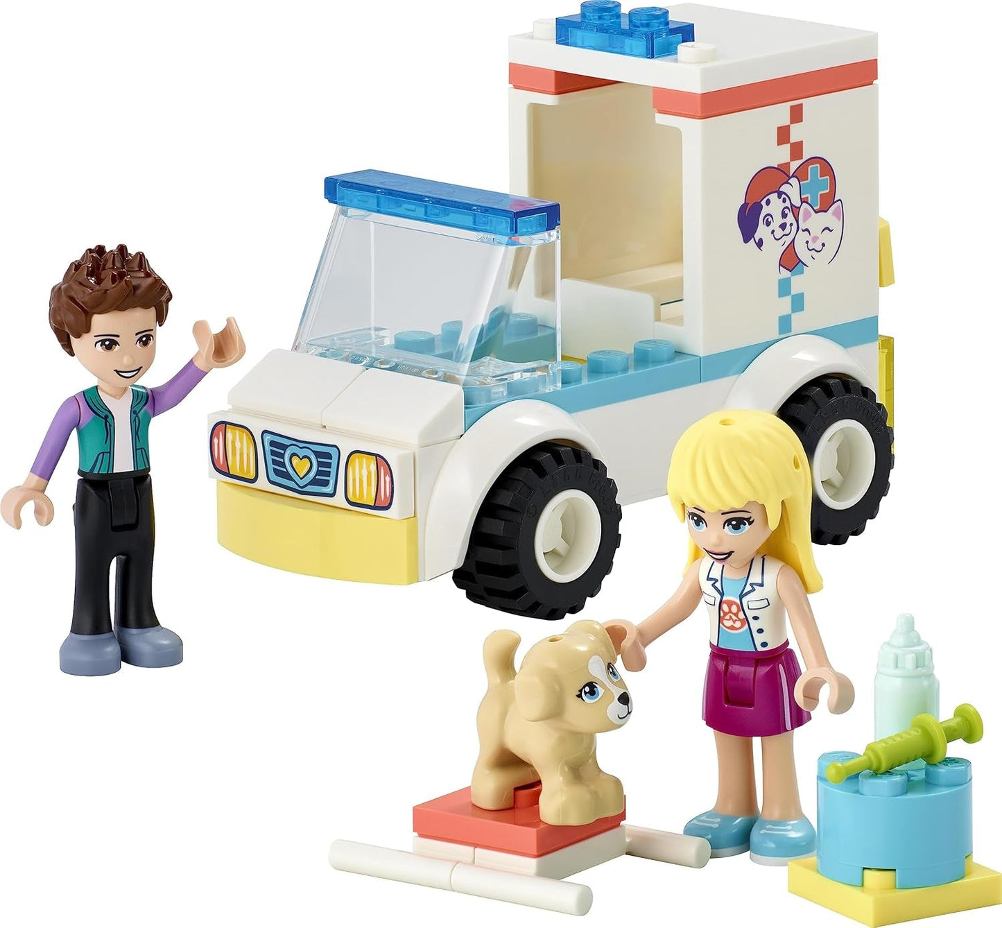 LEGO 41694 Furgonetka ratunkowa dla zwierząt Friends Zestawy konstrukcyjne w sklepie LEGO