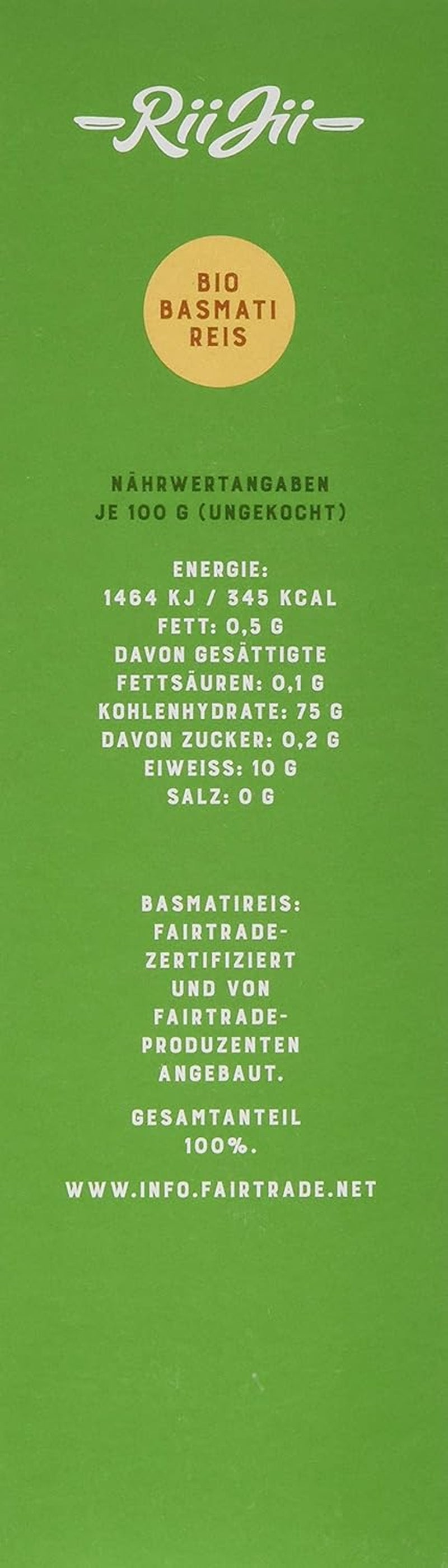 Taraori biały organiczny ryż Basmati, FairTrade Naturland, 500 g