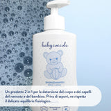 Babycoccole szampon do kąpieli dla niemowląt i dzieci, z ekstraktami z kwiatów lotosu i naturalnymi składnikami, do skóry wrażliwej, 250 ml Dzieci - Kąpiel i pielęgnacja skóry Naty Shop