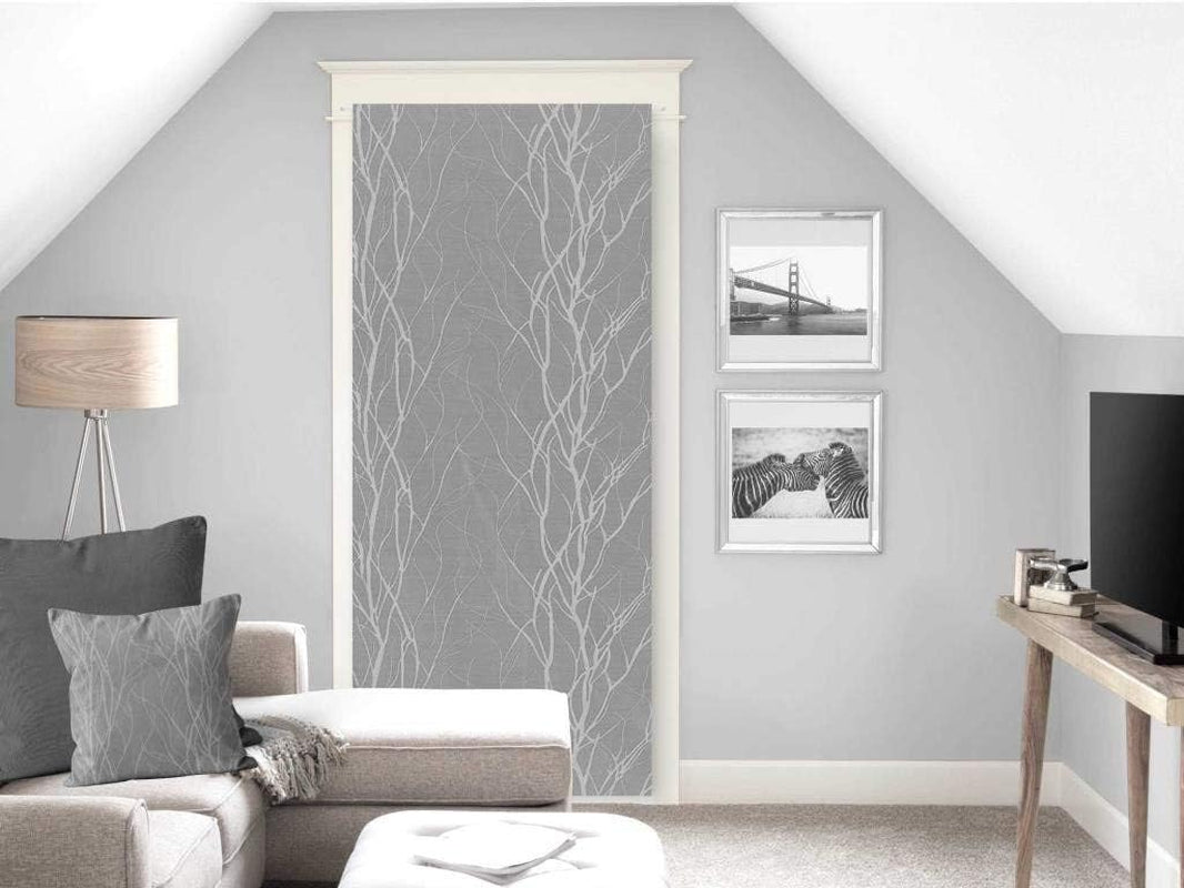 Soleil D'Ocre Liane Bise-Bise, poliester, biały, 70 x 200 cm Naty Shop Kołdry i kołdry Szare wys. 200 x szer. 70 cm (opakowanie 1 szt.)