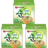 Nong Shim - Zupa Nudeln Instant Cup Soon Veggie - Opakowanie zbiorcze (12 X 67 GR)