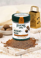 Fuchs Mielona gałka muszkatołowa, 50 gramów Przyprawy Naty Shop