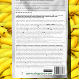 Liofilizowane banany | Opakowanie 120g Banany suszone bez cukru | Liofilizowany banan | Banany z suszonymi owocami | Świeże banany liofilizowane | Liofilizowane plasterki banana Naty Shop produkty suszone
