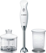 Haushaltsgeräte MSM6B500 Mikser stojący, 350 W, Silber/Weiß Kitchen Naty Shop
