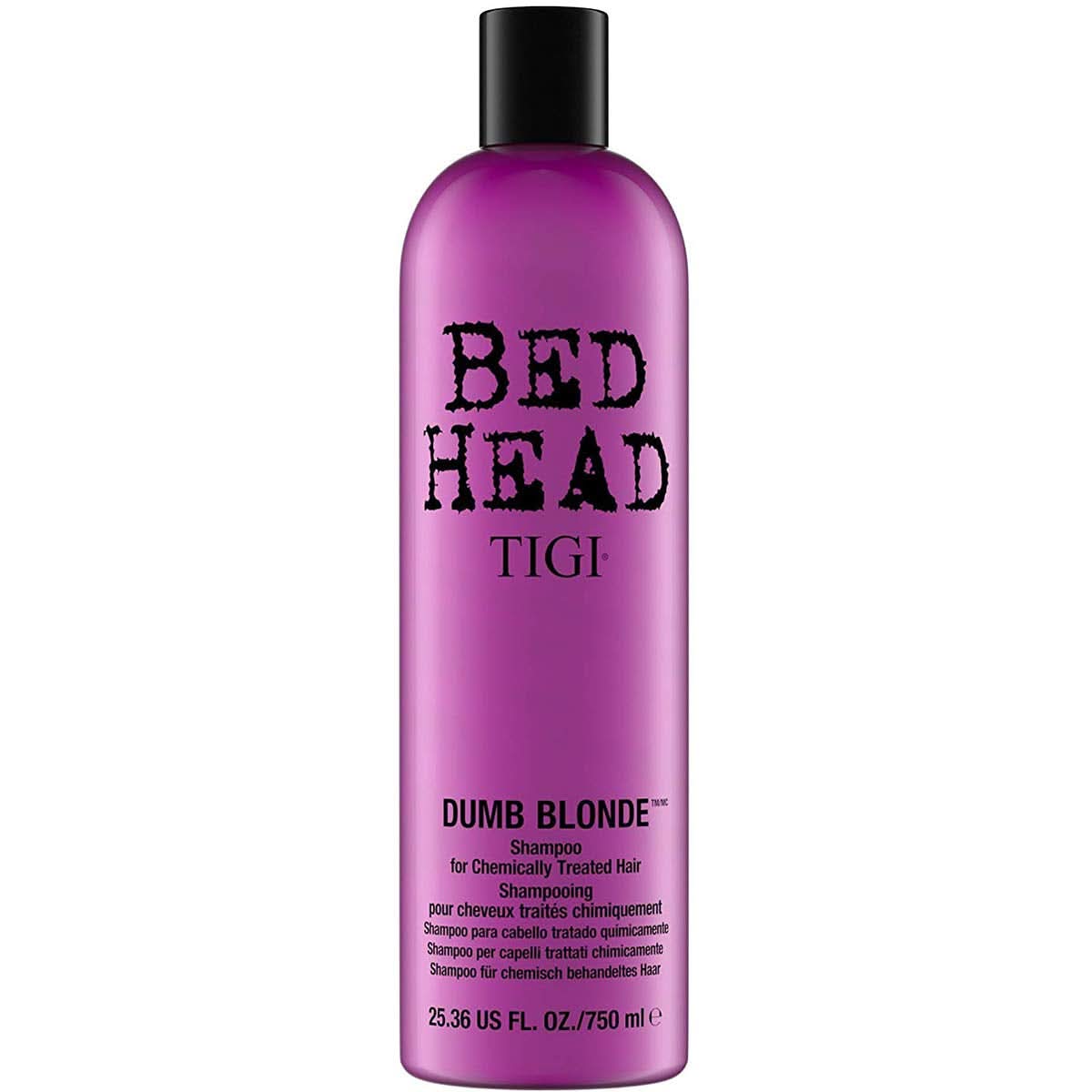 Bed Head marki TIGI Dumb Blonde, szampon do włosów po zabiegach chemicznych, 750 ml Prysznic i kąpiel Naty Shop