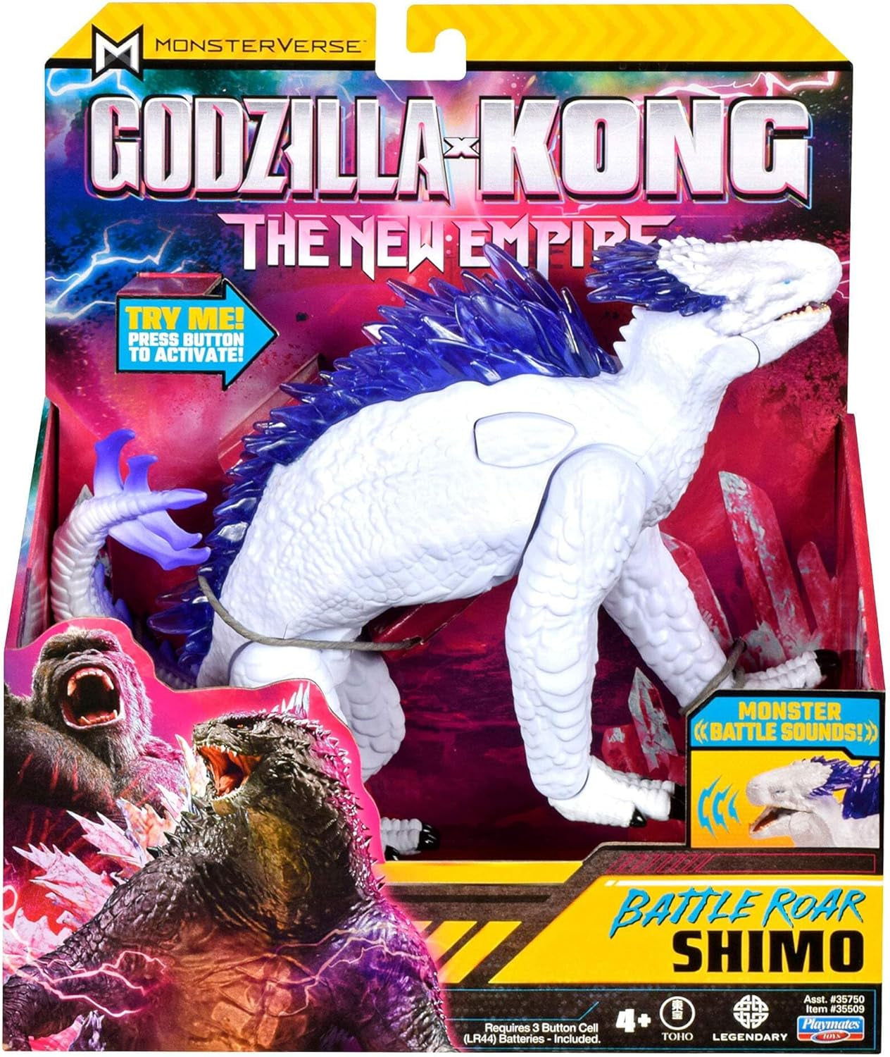 NOWE IMPERIUM - GODZILLA - KONG 18 Cm - Battle Charge Shimo Figurki Naty Shop Domyślny tytuł