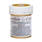 Barwnik spożywczy Sugarflair Chocolate Gold - Kolorowe organiczne masło kakaowe, barwnik czekoladowy do barwienia czekolady, praliny - 35 g