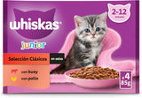 Whiskas Junior Classic mokra karma dla kotów, 13 x 4 x 85 g