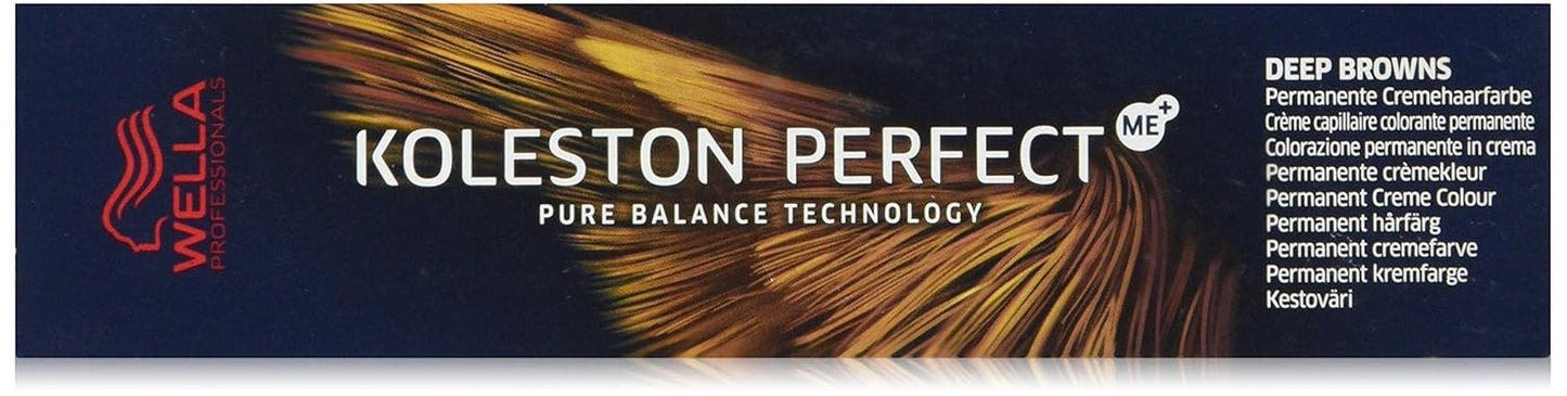 Wella Koleston Perfect ME+ 4/77 Intensywny średni kasztan 60 ml Farba do włosów Naty Shop 4/77 60 Ml (1 opakowanie)