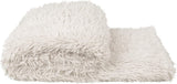 „Zoeppritz od 1828” Puszysty, obszerny i długowłosy koc ze sztucznego futra 140X190 cm 090 Glina „From „Zoeppritz od 1828” 203290-090-140X190 090 Beżowy Pościel i koce „zoeppritz od 1828” Biały