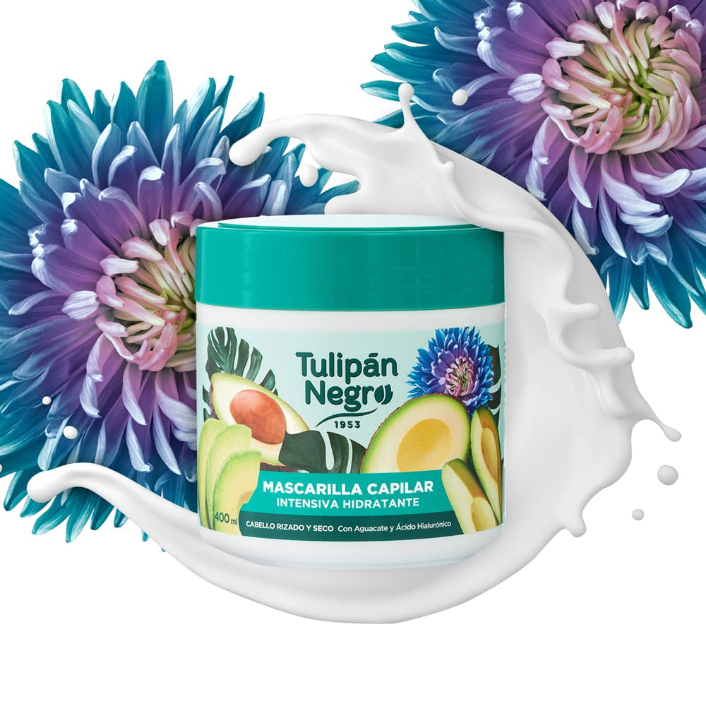 Intensywnie nawilżająca maska do włosów Black Tulip 400ml Naty Shop Maska do włosów Tytuł domyślny