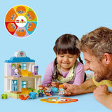LEGO DUPLO Miasto Pierwsza wizyta u lekarza, zabawka do budowania, zestaw do rozwijania umiejętności motorycznych, prezent dla dwuletnich maluchów, zabawka edukacyjna, odgrywanie ról w szpitalu 10449 Zestawy do budowania Besuche den LEGO-Store