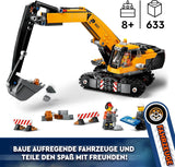 LEGO City Koparka gąsienicowa, zabawkowa koparka dla dzieci od 8 lat, zabawka konstrukcyjna z modelem koparki, ciężarówka do zbudowania z akcesoriami i 3 minifigurkami 60420 Zestawy konstrukcyjne Besuche den LEGO-Store