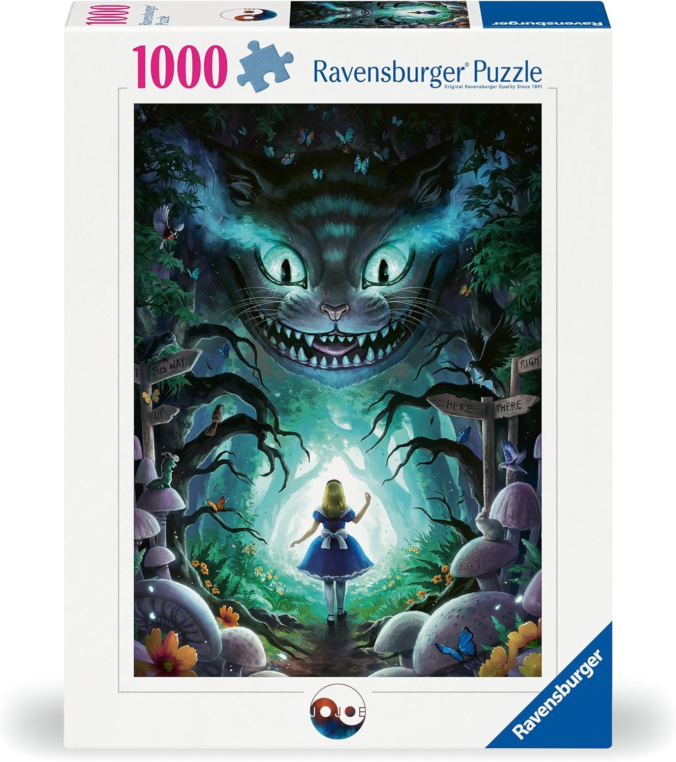 Puzzle Ravensburger 12000526 - Przygody Alicji - 1000-elementowe puzzle dla dorosłych i dzieci od 14 lat, Puzzle Naty Shop