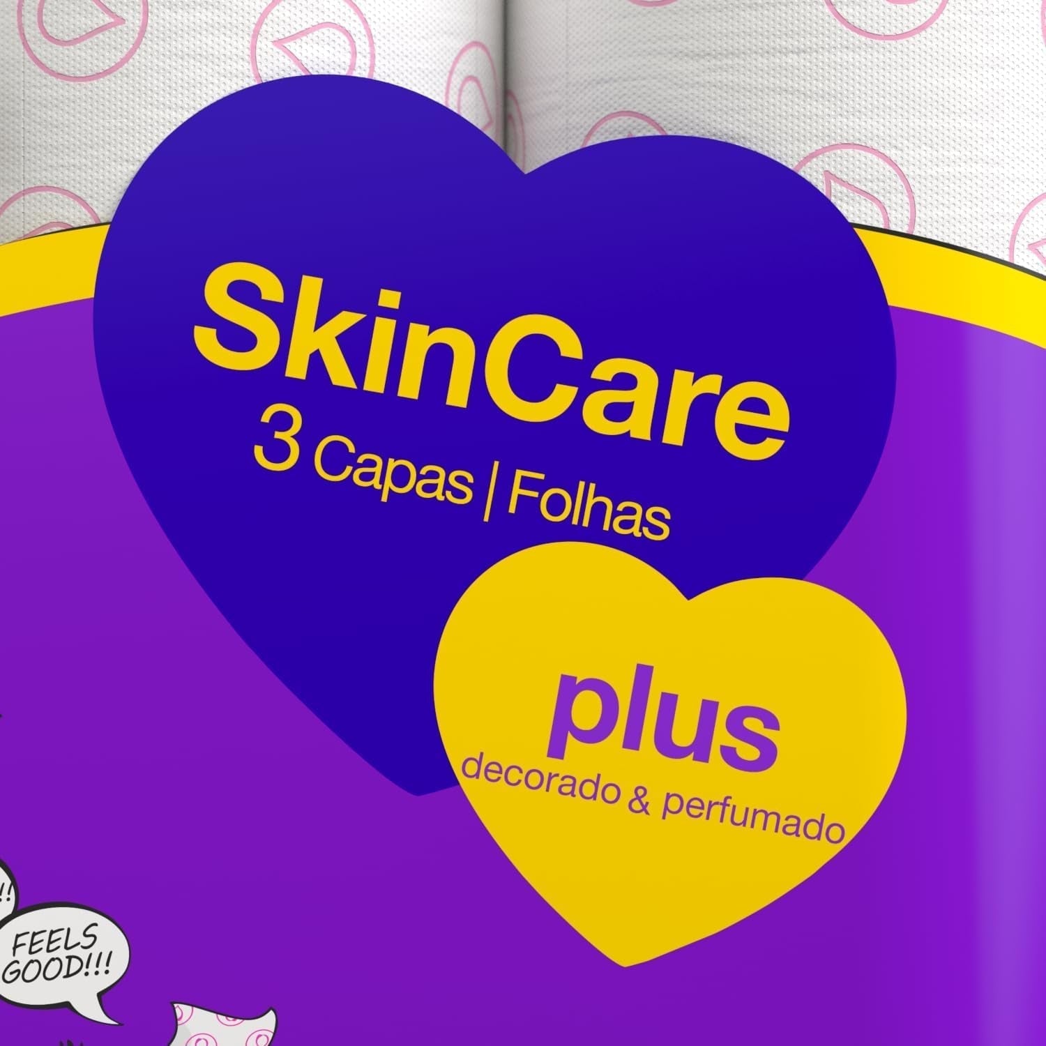 Renova - Papier toaletowy Skin Care Plus, Zdobiony, Zapachowy - 12 rolek (Papier toaletowy)