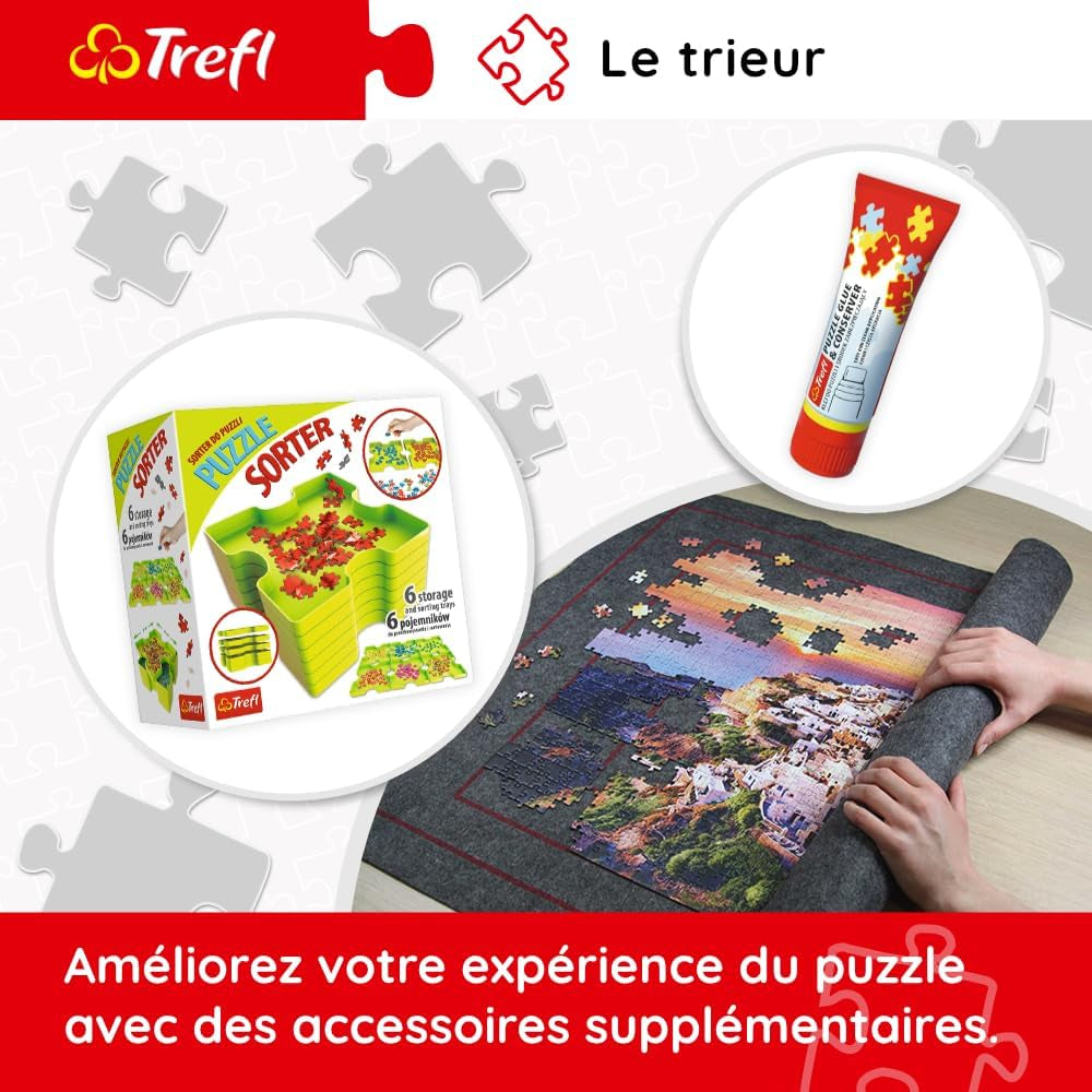Trefl - Puzzle 2w1: Letni relaks - 2 X 500 elementów - Zestaw dwóch puzzli, DIY, Kreatywna rozrywka, Dla dorosłych i dzieci 10+ Puzzle Naty Shop