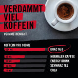 DEAD OR ALIVE Espresso No3 - Starke Espressobohnen 1kg - 100% Robusta - Kaffeebohnen für Kaffeevollautomat und Espressomaschine - Ganze Bohnen mit viel Koffein aus Italien - Kawa ziarnista