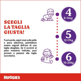 Pieluchy Huggies Extra Care, ultrachłonne, rozmiar 5 (12-17 kg), 68 sztuk