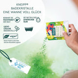 Kneipp, kryształki do kąpieli z naturalnymi ekstraktami z owoców gwiaździstych i koniczyny szczęścia, z dużą zawartością soli Luisenhaller, 60 gramów Prysznic i kąpiel Naty Shop