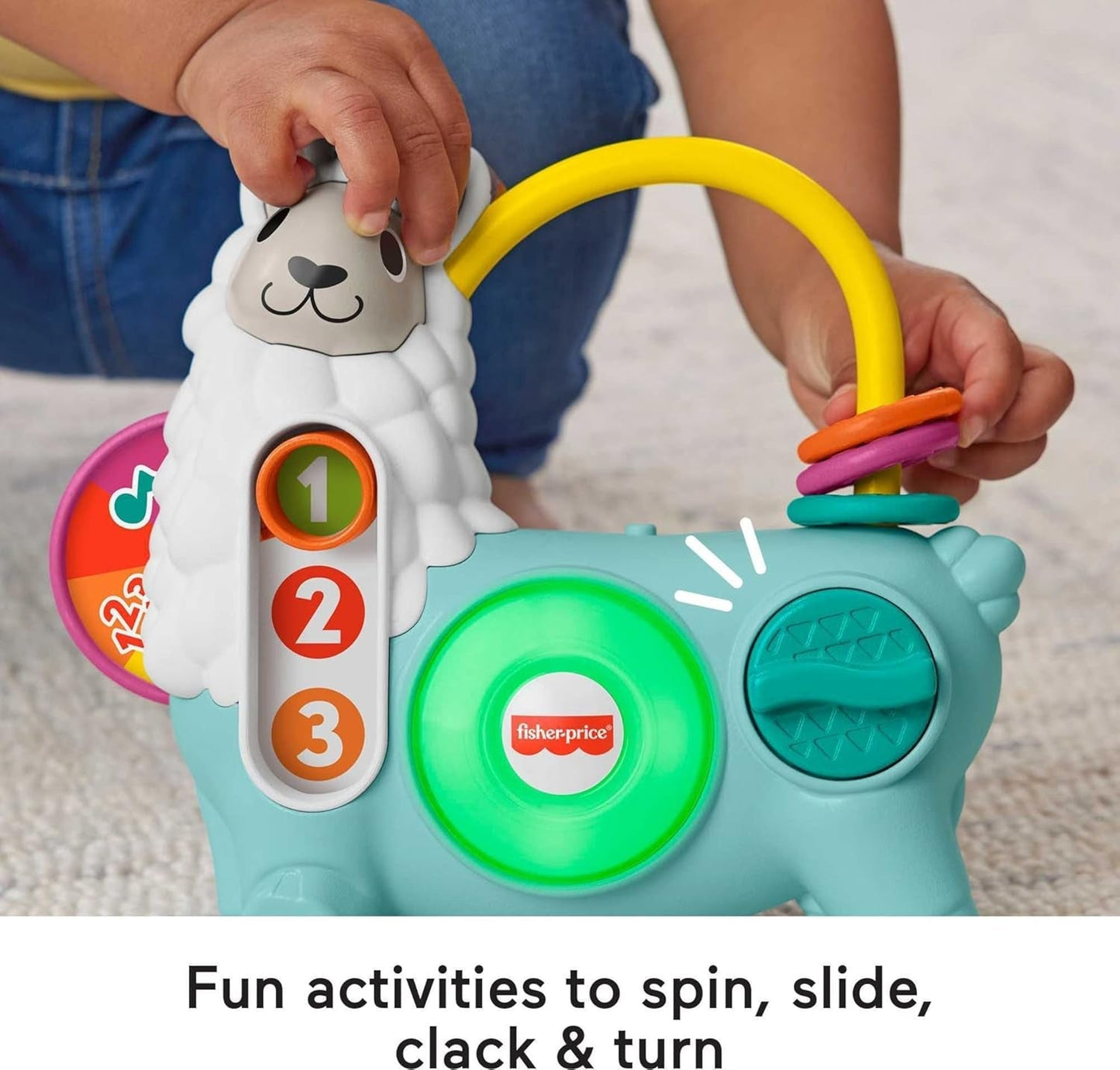 Fisher-Price Linkimals Emma lama Zabawki dla dzieci Naty Shop