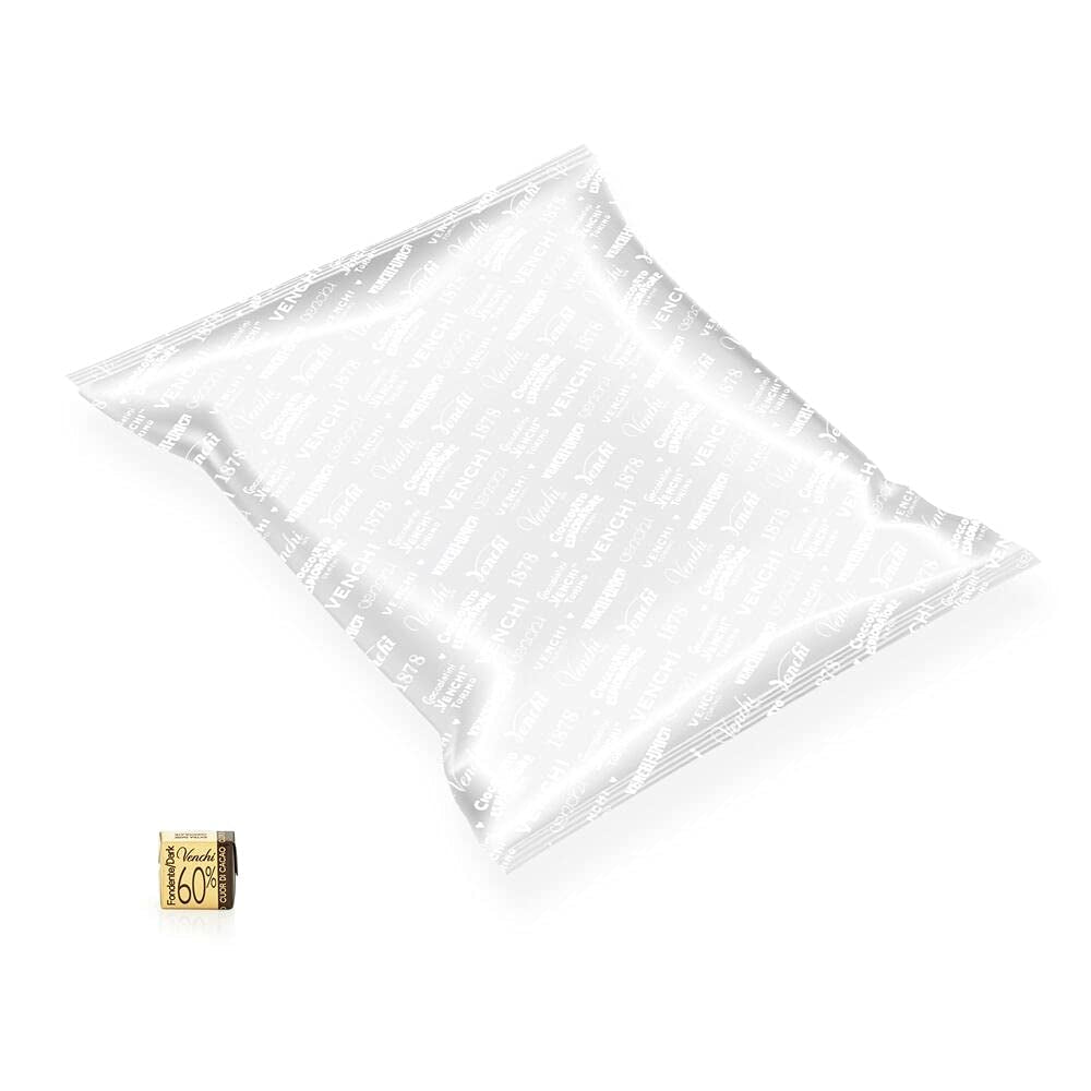 Venchi Cubotto z 60% czystej ciemnej czekolady w opakowaniu 1 kg - wegańskie, bezglutenowe