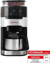Ekspres termiczny GASTROBACK Grind & Brew Pro, srebrny, czarny