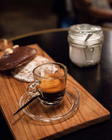 Espresso N°10 od Coffee858 - Mocna i pikantna mieszanka espresso, składająca się z 70% ziaren Arabiki z Brazylii i 30% Robusty (1000g)