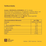 LEIBNIZ Ciasteczka pełnoziarniste, 200 g, Chrupiące Ciasteczka pełnoziarniste 100% (1 x 200g)