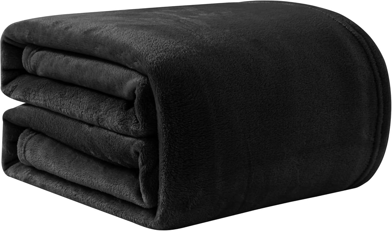 Good Nite Przytulny koc Puszysty koc Koc na łóżko Koc na sofę XL Koc dzienny Koc z polaru 150X200Cm Czarny Miękkie ciepłe koce Puszysty koc Łóżka i koce Good Nite Czarny 150X200Cm