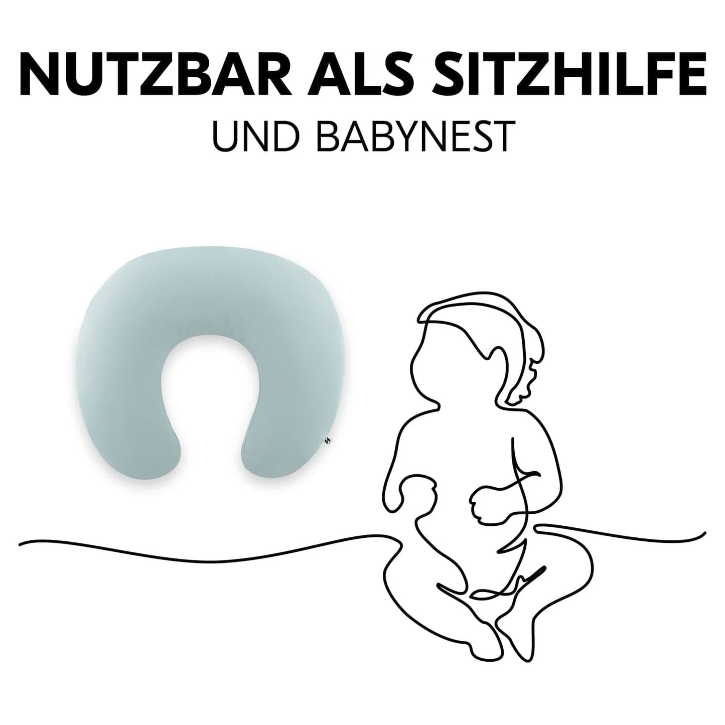Poduszka do karmienia Hauck dla niemowląt z wypełnieniem. Akcesoria Żywność i karmienie Bebe Naty Shop