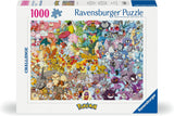 Ravensburger Puzzle 1000 Pieces 12000460 Challenge Pokémon - Wszystkie 150 Pokémonów z pierwszej generacji jako wymagająca łamigłówka dla dorosłych i dzieci w wieku 14 lat i starszych Puzzle Naty Shop