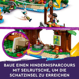 LEGO Friends Domek na drzewie na obozie przygód, zestaw dla dziewcząt i chłopców w wieku 8 lat z 5 figurkami i 5 zwierzętami, pomysł na prezent w postaci kreatywnych gier, zabawki sportowe, domek dla lalek 42631 Zestawy do budowania Kup w sklepie LEGO