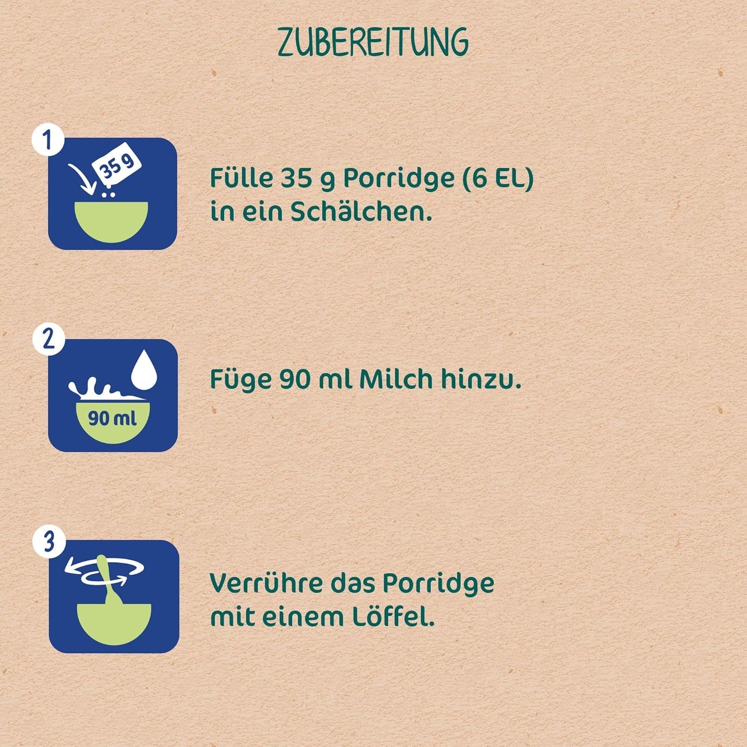 Milupa Baby Owsianka - Owsianka Owsianka i Owoce 10 miesięcy do 3 lat Jedzenie dla dzieci 1 x 400 g (2 sztuki w opakowaniu)