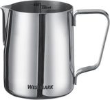 Karafka na mleko Westmark Brasilia 200 ml - idealna do śmietanki do kawy, mleka, miodu i innych dodatków do kawy i herbaty, akcesoria baristy - stal nierdzewna