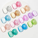 SUPWEE 5 w 1 narzędzie magnetyczne do paznokci, różowy magnes kocie oko dla Nägel Multifunktions Magnetstift DIY Magic 3D magnes w sztyfcie zestaw długopisów Nail Art magnes w sztyfcie do zdobienia paznokci DIY