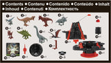 EPOCH Games - Jurassic World Trembling Volcano 7509 Zabawkowa gra planszowa z dinozaurami dla dzieci w wieku od 4 lat