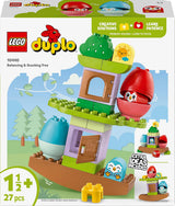 Drzewo LEGO DUPLO do utrzymywania równowagi i układania w stosy, zabawka rozwojowa, zestaw do budowania dla dzieci od 18 miesięcy, kreatywna zabawka dla dzieci, zabawka edukacyjna z 2 ptakami 10440 Zestawy do budowania Besuche den LEGO-Store