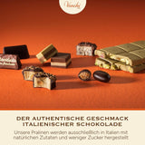 Venchi – Chocoviar Gianduia, praliny w torebce 1 kg, czekolada Gianduia produkowana wyłącznie z „orzechów laskowych Piemontu leśnych”, bezglutenowa, bez sztucznych barwników i bez konserwantów