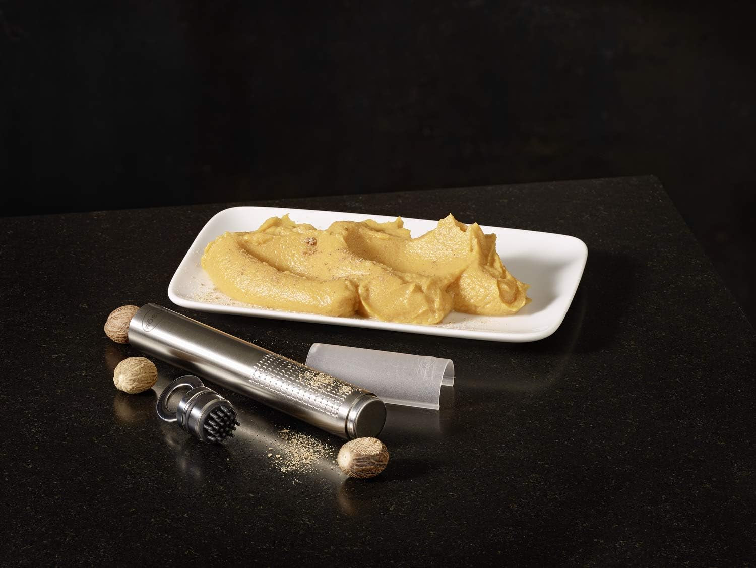 RÖSLE Młynek do gałki muszkatołowej, stal nierdzewna 18/10 Obieraczka Naty Shop