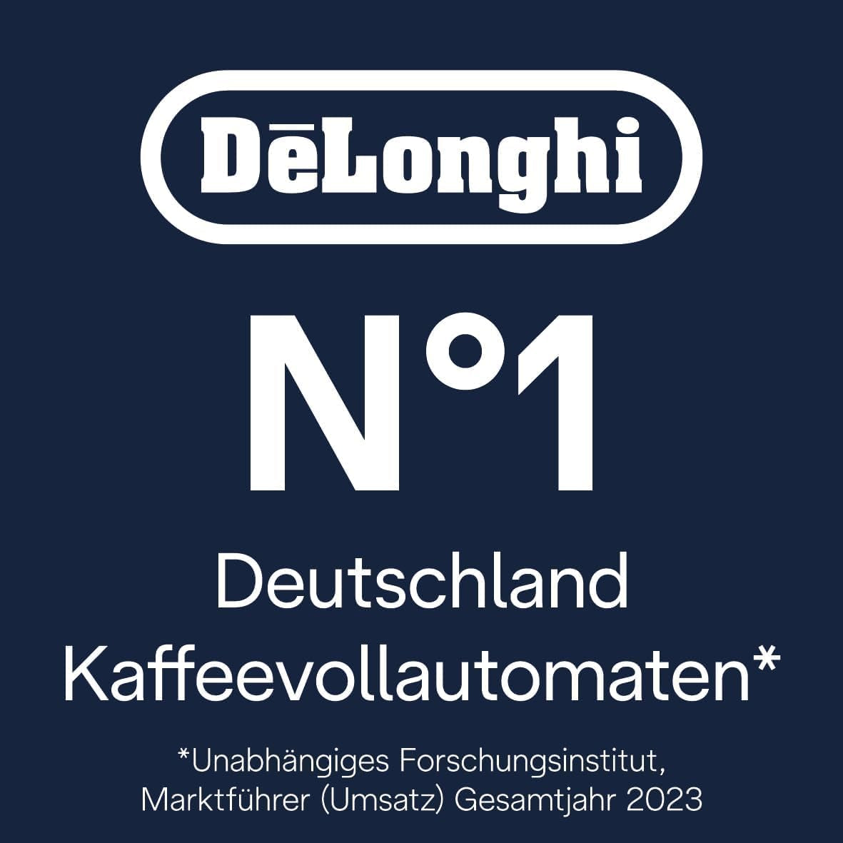 De'Longhi Magnifica Evo Next - W pełni automatyczny ekspres Perfetto ze spieniaczem do mleka LatteCrema, 13 napojów za jednym dotknięciem, ekspres do kawy i cappuccino, kolorowy ekran dotykowy, tytan (ECAM312.80.TB)