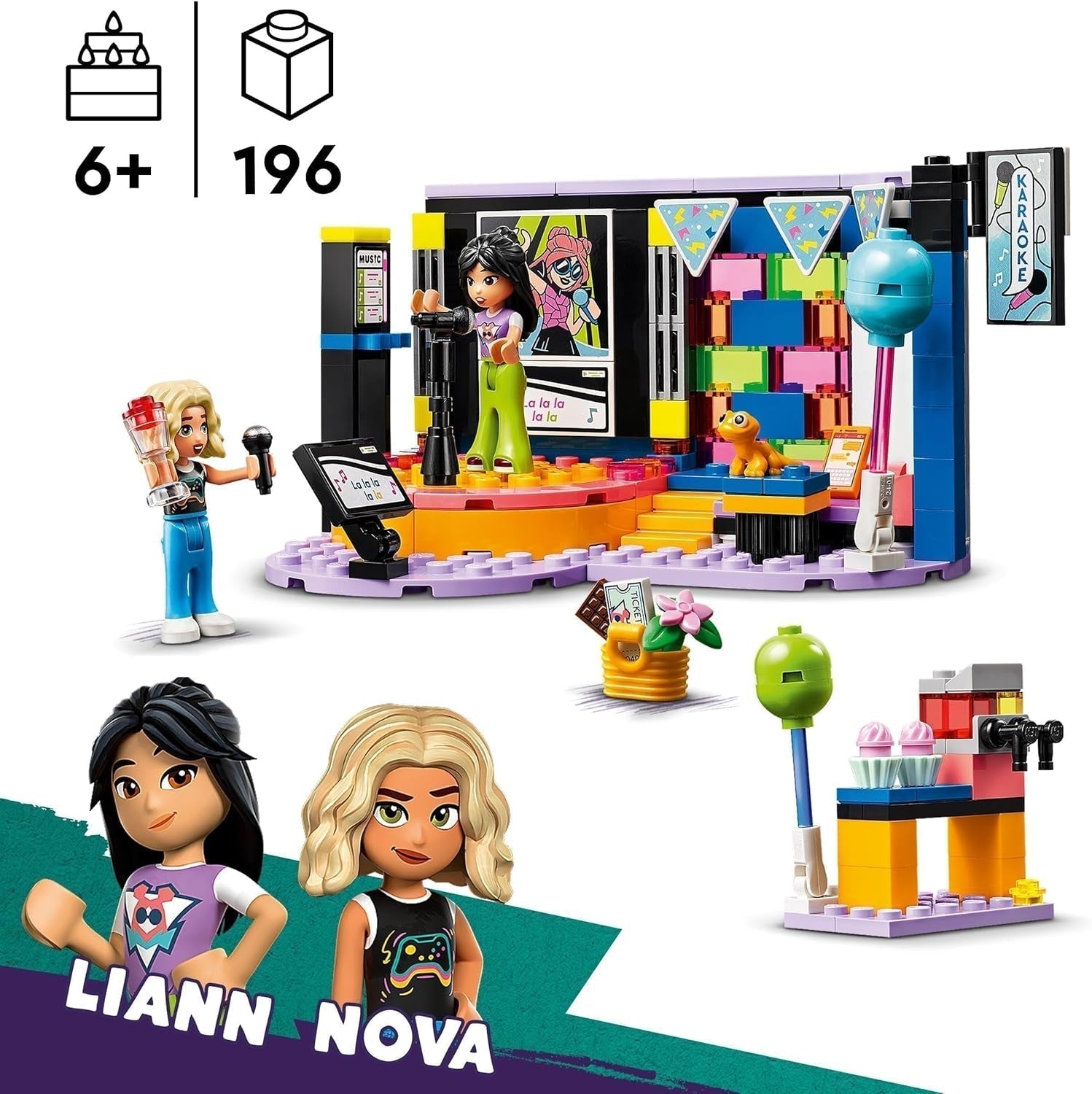 LEGO 42610 Impreza karaoke z przyjaciółmi Zestawy konstrukcyjne w sklepie LEGO