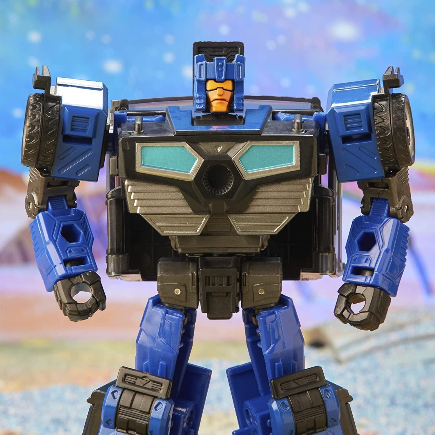Transformers Generations Legacy Toy 14 cm duża figurka Deluxe ze skrzynią korbową, wiek 8+ Figurki Naty Shop