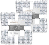Aqua-Textil Puszysty koc-przytulanka 150 X 200 cm Szary Biały Melange Pluszowy koc TV Narzuta na łóżko Sherpa Polar Oeko-Tex Ottawa Łóżka i koce Besuche den aqua-textil-Store Szara pościel ze sztucznego futra 4 szt. 135 x 200 cm