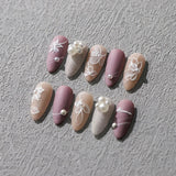 JMEOWIO 3D Nagelsticker Weiße Blumen Nail Art Naklejka Selbstklebend Nagelaufkleber 5D Stereoskopisch Dekoration Nageldesign Zubehör 1 Blatt