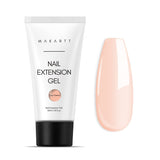 Makartt Poly Nail Extension Gel - 50 ML Extension Builder Akrylowy Poly Nägel Aufbaugel Extender Gel Für Gelnägel Für Nagelverlängerung, Nagelstärkung, Dekoracja paznokci (przezroczysty)