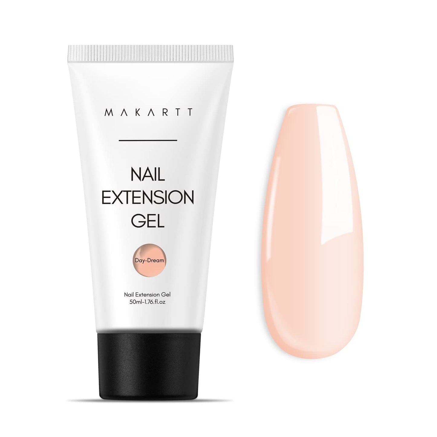 Makartt Poly Nail Extension Gel - Akrylowy żel przedłużający, Żel wzmacniający paznokcie, Ozdoba do paznokci, 50ml (fioletowy)